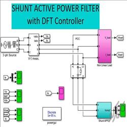 شبیه سازی کاهش هارمونیک با استفاده از کنترلر PI در چارچوب dq به صورت فیلتر اکتیو